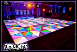 LED Digital Dance Floor! - A custom illuminated dance floor is an incredible addition to any event.  Multiple designs and endless color options adds that extra 'Wow' factor to any celebration. The smooth color and pattern transitions will motivate your guests to 'get up and dance'.  Dance Floor Area up to 31'x27'.