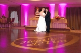 Gobo Name Projection & Up Lighting