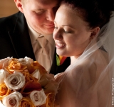 You and Me - the intimate romantic moment on wedding day